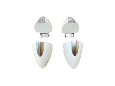 GM Front and Rear Exterior Door Handles in Summit White 84042546
