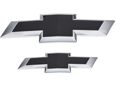 GM Bowtie Emblems in Black 84046094