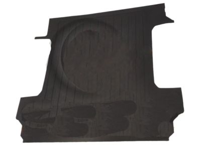 GM Bed Mat in Black with Bowtie Logo for Short Bed Models 84050996