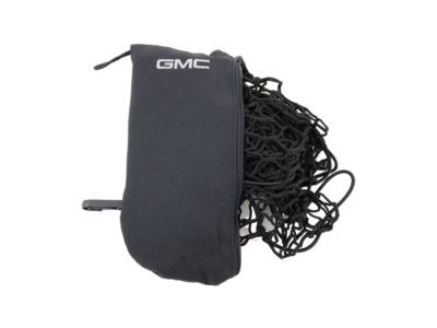 GM Vertical Cargo Net with Storage Bag featuring GMC Logo 84051443