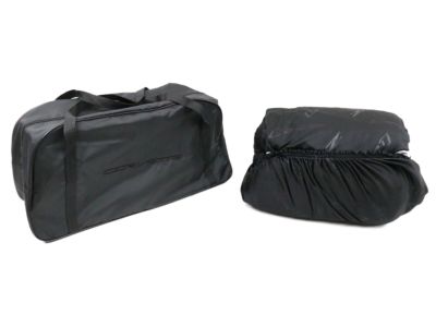 GM Premium Indoor Car Cover in Black with Embossed ZR1 Logos 84053409