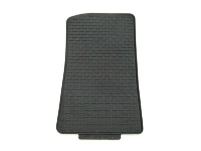 GM First- and Second-Row Premium Carpeted Floor Mats in Jet Black with Gray Stitching and 1LE Logo 84054056
