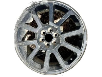 GM 20x8.5-Inch Aluminum 5-Split-Spoke Wheel in Low Gloss Black 84054681