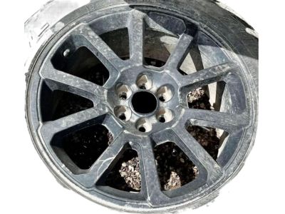 GM 20x8.5-Inch Aluminum 5-Split-Spoke Wheel in Low Gloss Black 84054681