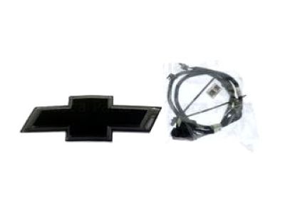 GM Illuminated Grille Bowtie Emblem in Black 84069488