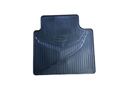 GM First- and Second-Row Premium All-Weather Floor Mats in Jet Black with Cadillac Logo and XT5 Script 84072385