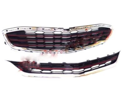 GM Grille in Cajun Red Tintcoat with Chrome Surround 84075611