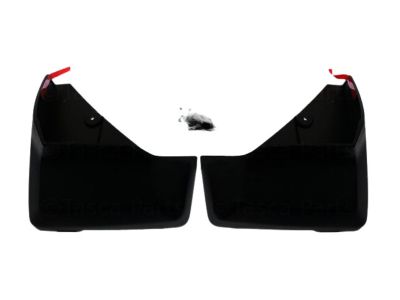 GM Front Splash Guards in Black 84082742