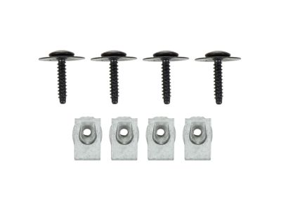 GM Rear Splash Guards in Black 84082743