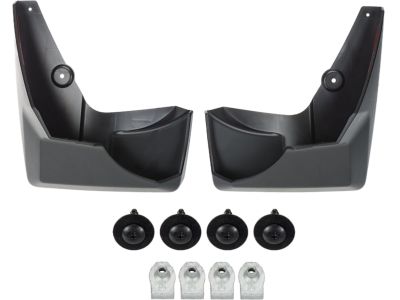 GM Rear Splash Guards in Black 84082743