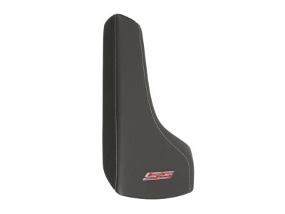 GM Arm Rest in Jet Black with Embroidered SS Logo 84092721