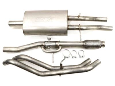 GM 2.0L Cat-Back Dual Exit Exhaust Upgrade System with Polished Tips 84100441