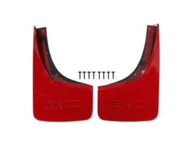 GM Front Molded Splash Guards in Pepperdust Metallic 84124508