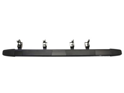 GM Double Cab Standard Bed 6-Inch Rectangular Wheel-to-Wheel Assist Steps in Black 84132801