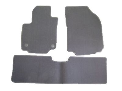 GM First- and Second-Row Carpeted Floor Mats in Jet Black 84133917