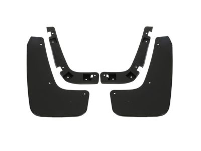 GM Rear Splash Guards in Black 84138107