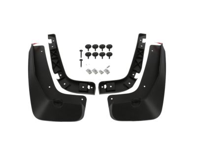 GM Rear Splash Guards in Black 84138107