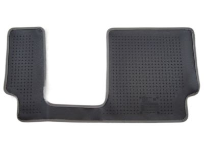 GM Third-Row One-Piece Premium Carpeted Floor Mat in Dark Ash Gray (for Models with Second-Row Bench Seat) 84153177