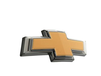 GM Front Illuminated Bowtie Emblem in Gold for ZR2 84154345