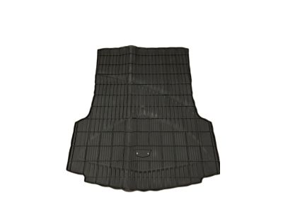 GM Premium All-Weather Cargo Area Mat in Jet Black with Cadillac Logo 84154793