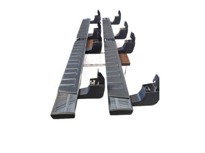 GM Extended Cab 5-Inch Rectangular Assist Steps in Chrome 84157162