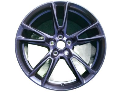 GM 20x8.5-Inch Aluminum 5-Split-Spoke Wheel in Low Gloss Black 84164469