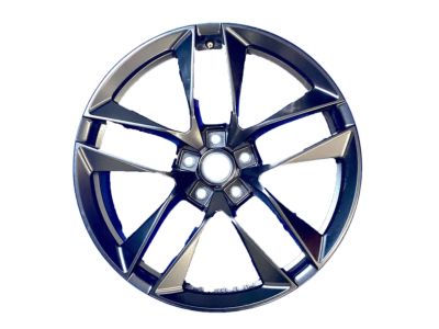 GM 20x8.5-Inch Aluminum 5-Split-Spoke Wheel in Low Gloss Black 84164469