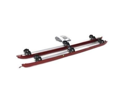 GM Molded Assist Steps in Chili Red Metallic 84185402