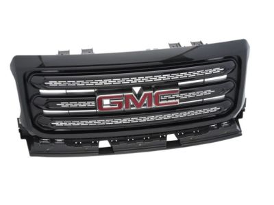GM Grille in Onyx Black with Onyx Surround and GMC Logo 84193030