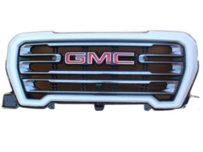 GM Grille in Cyber Gray Metallic with GMC Logo 84193034