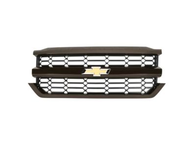 GM Grille in Black with Havana Metallic Surround and Bowtie Logo 84194933