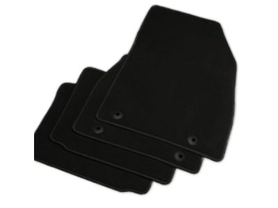 GM Rear Carpeted Floor Mats in Jet Black 84194949