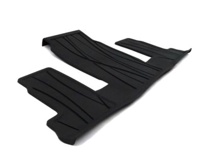 GM Third-Row One-Piece Premium All-Weather Floor Liner in Ebony 84202829