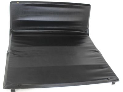 GM Long Bed Soft Tri-Fold Tonneau Cover in Black with GMC Logo 84203262