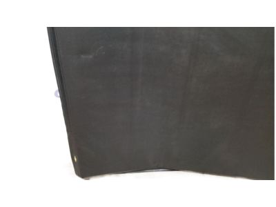 GM Short Bed Soft Tri-Fold Tonneau Cover in Black with Bowtie Logo 84203265