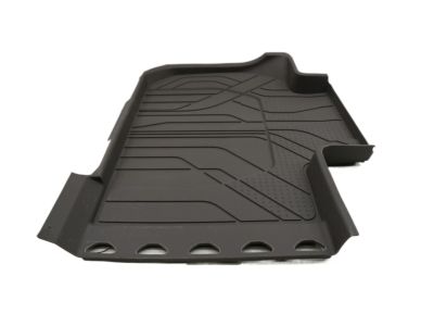 GM Second-Row Interlocking Premium All-Weather Floor Liner in Dark Atmosphere (for Models with Second-Row Captain's Chairs) 84206855