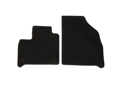 GM Third-Row One-Piece Premium All-Weather Floor Liner in Jet Black (for Models with Second-Row Captain's Chairs) 84206889