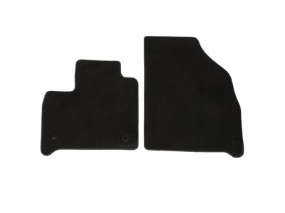 GM Third-Row Premium All-Weather Floor Liner in Jet Black (for models with Second-Row Captain's Chairs) 84206889