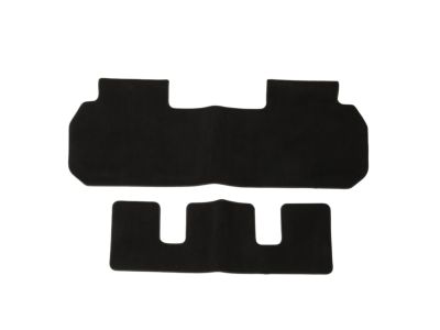 GM Third-Row Premium All-Weather Floor Liner in Jet Black (for models with Second-Row Captain's Chairs) 84206889