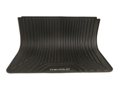 GM Premium All-Weather Cargo Area Mat in Jet Black with Chevrolet Script 84215433