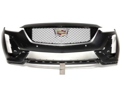 GM Grille in Gloss Black with Black Surround and Cadillac Logo 84219508