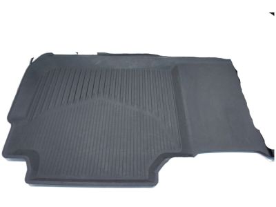 GM First-and Second-Row Premium All-Weather Floor Liners in Jet Black in Cadillac Logo 84220180