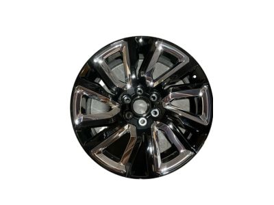 GM 22 x 9-inch 6-Split-Spoke Wheel in High Gloss Black with Chrome Inserts 84253949