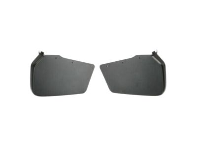 GM Rear Splash Guards in Black with Bowtie Logo 84254760