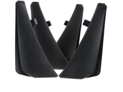 GM Front Splash Guards in Black 84263453