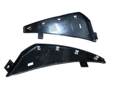 GM Rear Splash Guards in Black 84263457