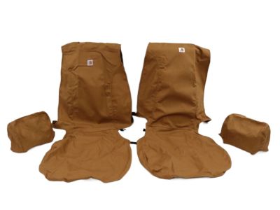 GM Carhartt® Front Bucket Seat Cover Package in Brown 84277439