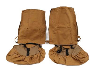 GM Carhartt Front Split-Folding Bench with Storage Seat Cover Package in Brown 84277441