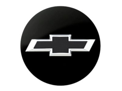 GM Center Cap in Black with Bowtie Logo 84279635