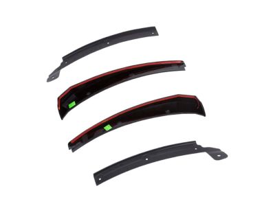 GM Front Splash Guards in Shadow Gray Metallic 84289522